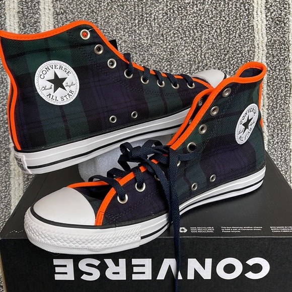 Converse Chuck Taylor All Star Hi Green/Brown/White MENS - Picture 11 of 16